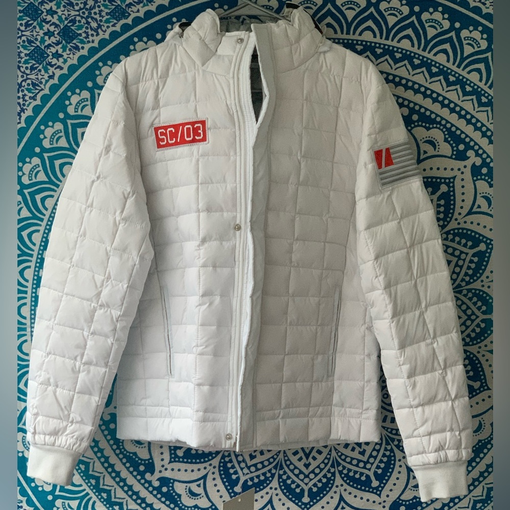 Spacecraft down snowboard jacket Large